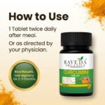 Curcumini Tablet (60 Tablets) – Natural Curcumin for Immunity, Joint Health & Detox | Raveda Organics - Image 4