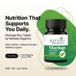 Moringa Plus Tablet (60 Tablets) – Natural Immunity Booster, Detox & Energy Support | Raveda Organics - Image 3