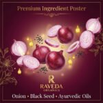 Raveda Organics Onion Hair Care Combo – Onion Hair Cleanser (275ml) + Onion Hair Oil (100ml) - Image 7