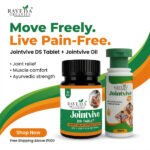 Raveda Organics Jointvive Combo – DS Tablet  + Jointvive Pain Relief Oil - Image 7