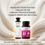 Raveda Organics Hair Growth Combo – Root Revival Growth Oil (100ml) + Biotin Natural Tablets (60 Tabs) - Image 4