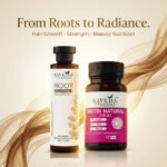 Raveda Organics Hair Growth Combo – Root Revival Growth Oil (100ml) + Biotin Natural Tablets (60 Tabs) - Image 2