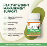 Slim Toner Tablet – 30 Tab. |Ayurvedic Weight Management & Metabolism Support | Raveda Organics - Image 4