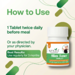 Slim Toner Tablet – 30 Tab. |Ayurvedic Weight Management & Metabolism Support | Raveda Organics - Image 5