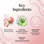 Light Hydrating Facial Gel – Pure Rose | 12 Hours Hydration & Shine Control - Image 6