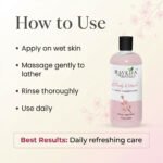Raveda Organics Floral & Refreshing Body Wash – Gentle Cleanse for All Skin Types (275 ml) - Image 6