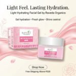 Light Hydrating Facial Gel – Pure Rose | 12 Hours Hydration & Shine Control - Image 4