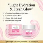 Light Hydrating Facial Gel – Pure Rose | 12 Hours Hydration & Shine Control - Image 3