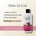 Onion Hair Cleanser – Hair Fall Control & Damage Protection (275 ml) - Image 4
