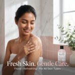 Raveda Organics Floral & Refreshing Body Wash – Gentle Cleanse for All Skin Types (275 ml) - Image 2